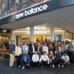 New Balance team outside the Auckland Queen Street flagship