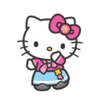 Hello Kitty in hanbok from Olive Young’s September Sanrio campaign