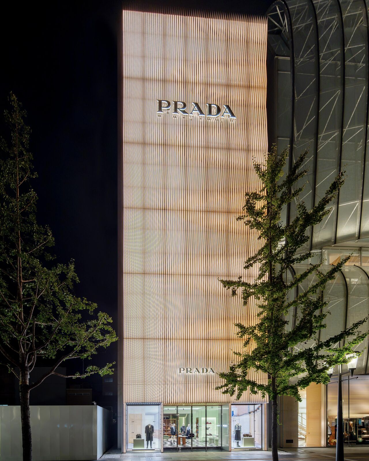 Prada Osaka Shinsaibashi store, photograph 1