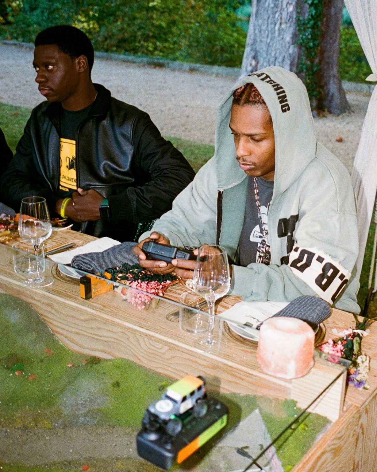 Interactive racetrack dinner for the PUMA x A$AP Rocky Straycat launch (2 of 3)