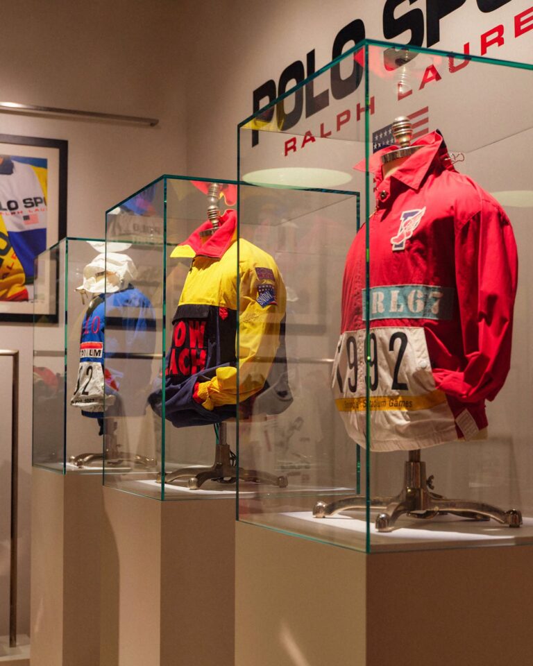 Polo Sport jackets displayed at PoloFest Tokyo