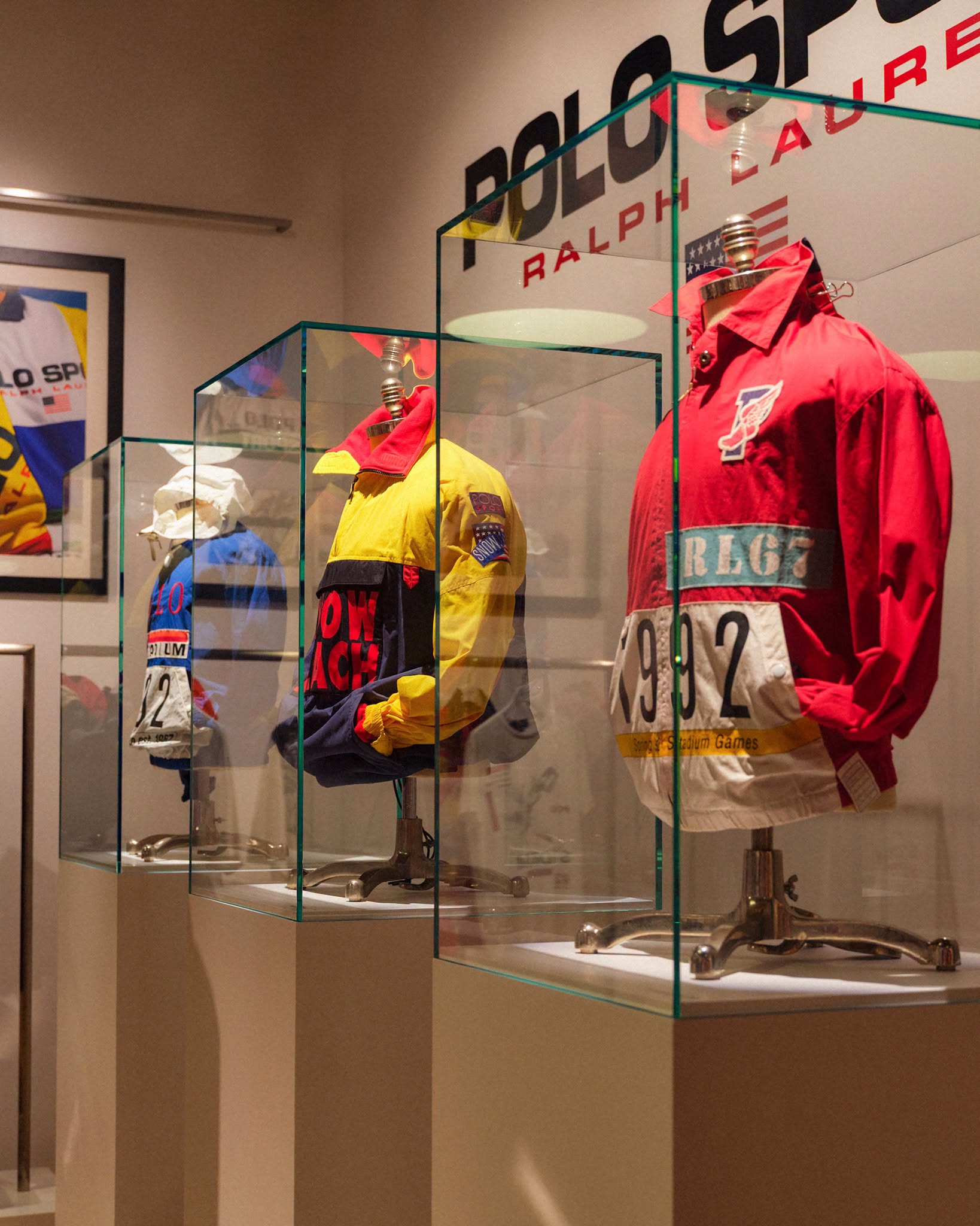 Polo Sport jackets displayed at PoloFest Tokyo