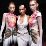 Wet-look hair for Di Petsa Spring Summer 2027 by the TONI and GUY team