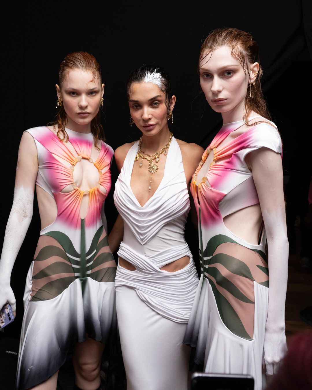 Wet-look hair for Di Petsa Spring Summer 2027 by the TONI and GUY team