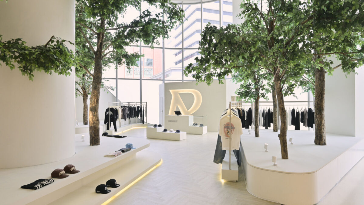 Represent Central Embassy Bangkok storefront and retail setting
