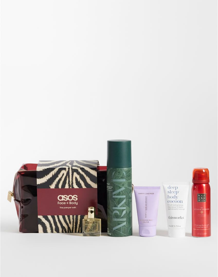 ASOS Face + Body Pamper beauty-gifting edit.