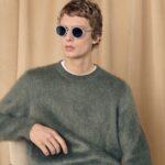 Leon Dame wears silver round MYKITA RIMOWA Heritage sunglasses