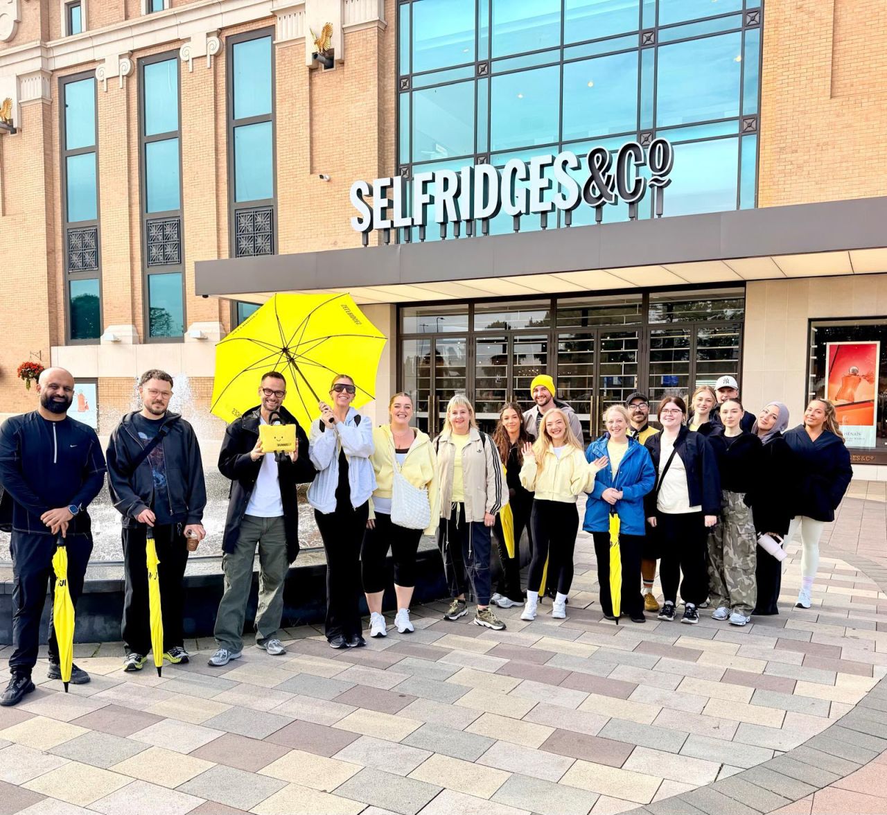 Selfridges team members during the Million Makers fundraising challenge (3 of 11)