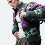 Model wearing Snow Goose by Canada Goose Fall/Winter 2026 clothing in an official collection image