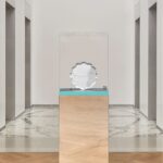 New York marathon trophy displayed at Tiffany’s Landmark flagship