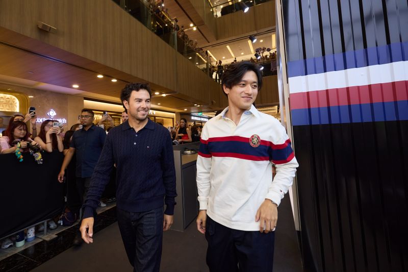 Tommy Hilfiger Cadillac Formula 1 pop-up event at Paragon