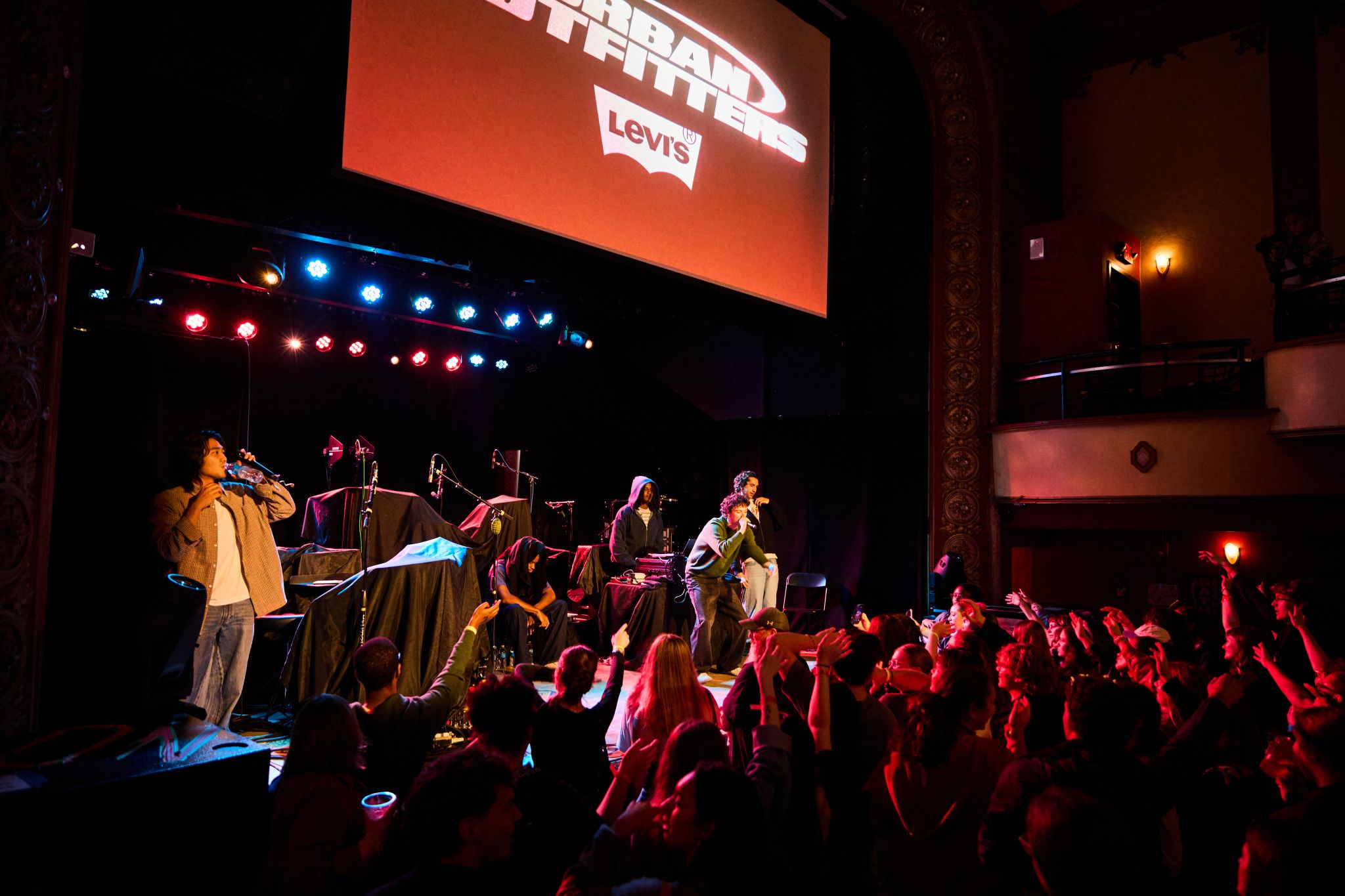 Live performance during the Urban Outfitters Madison Game Day concert