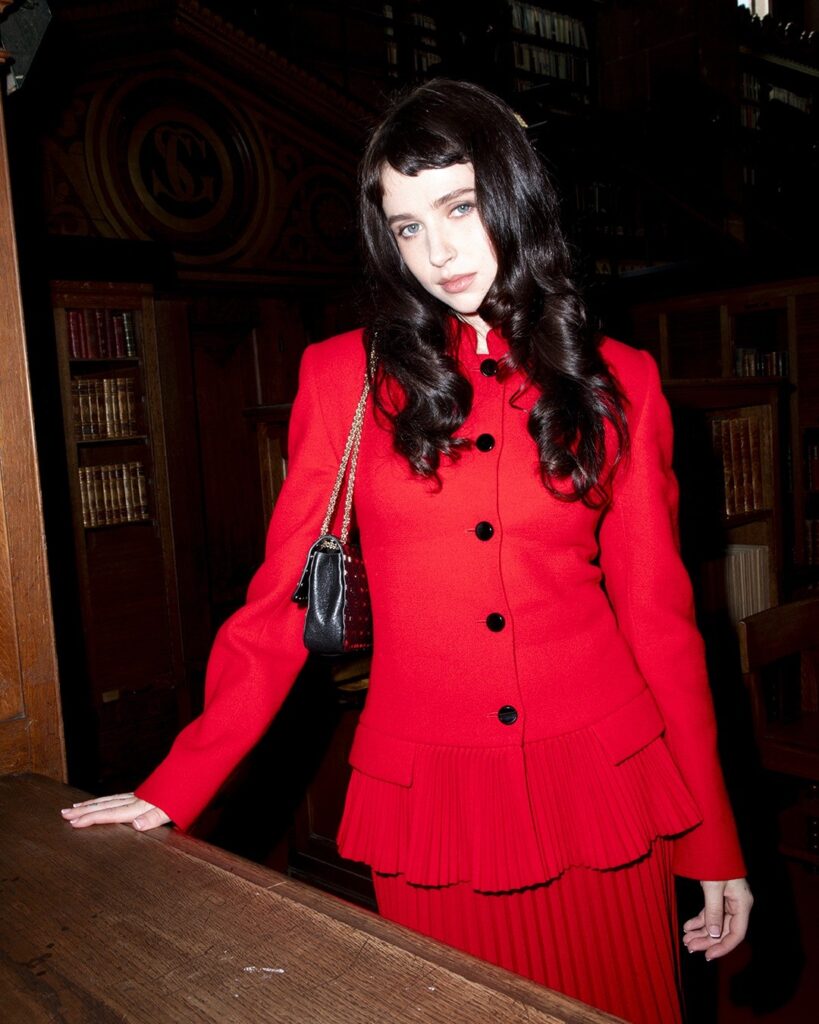 Clairo at Valentino Antibiblioteca Spring/Summer 2027