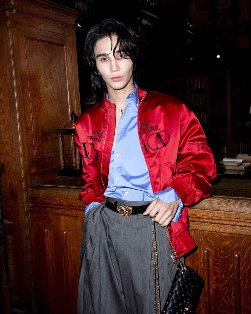 Jeff Satur at Valentino Antibiblioteca Spring/Summer 2027