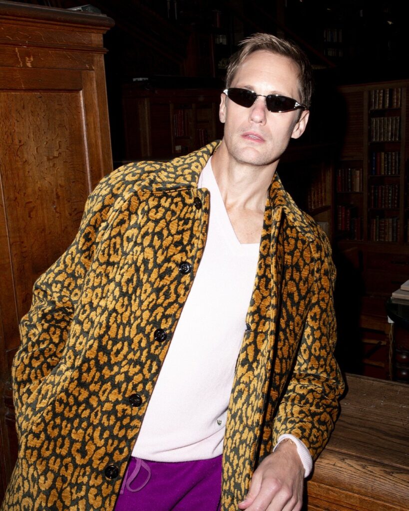 Alexander Skarsgard at Valentino Antibiblioteca Spring/Summer 2027