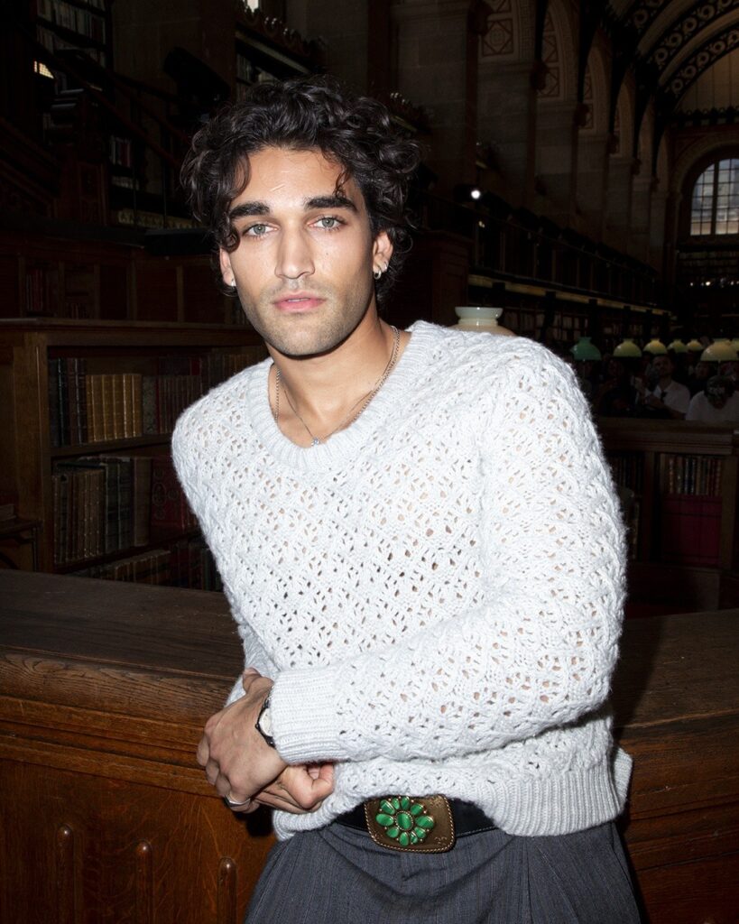 Josh Heuston at Valentino Antibiblioteca Spring/Summer 2027