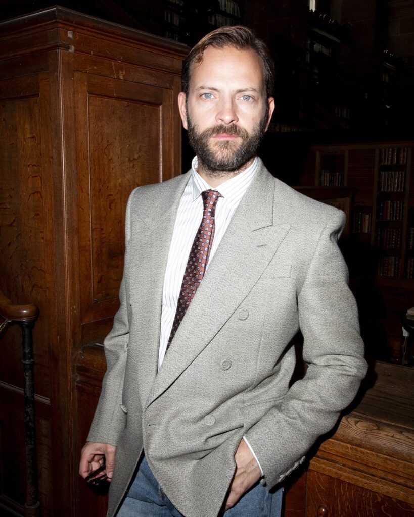Alessandro Borghi at Valentino Antibiblioteca Spring/Summer 2027