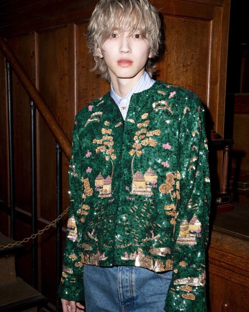 Shunsuke Michieda at Valentino Antibiblioteca Spring/Summer 2027