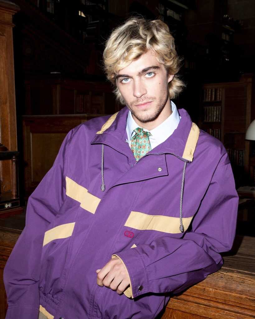 Lorenzo Zurzolo at Valentino Antibiblioteca Spring/Summer 2027