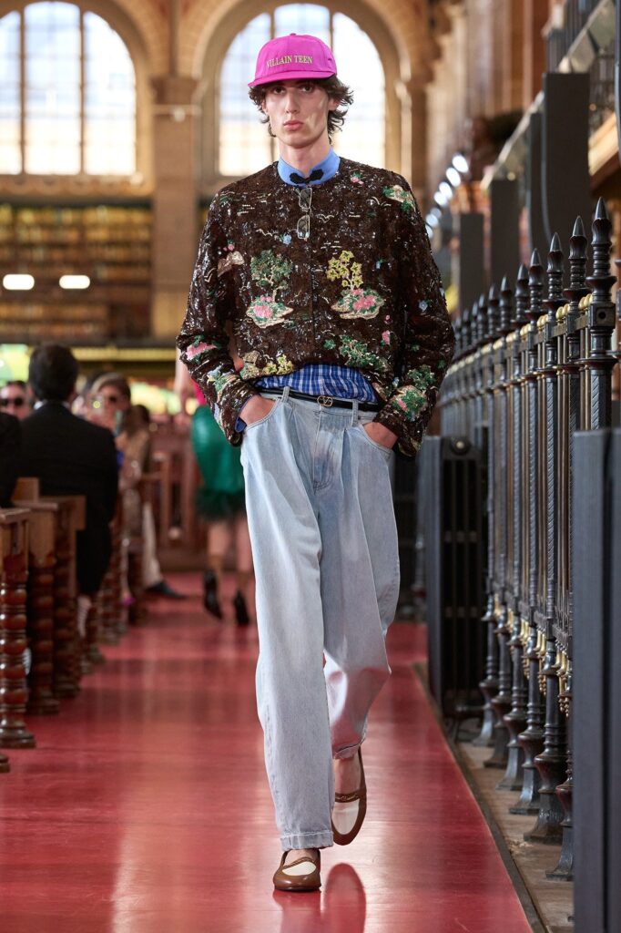 Valentino Antibiblioteca Spring/Summer 2027 runway look 17