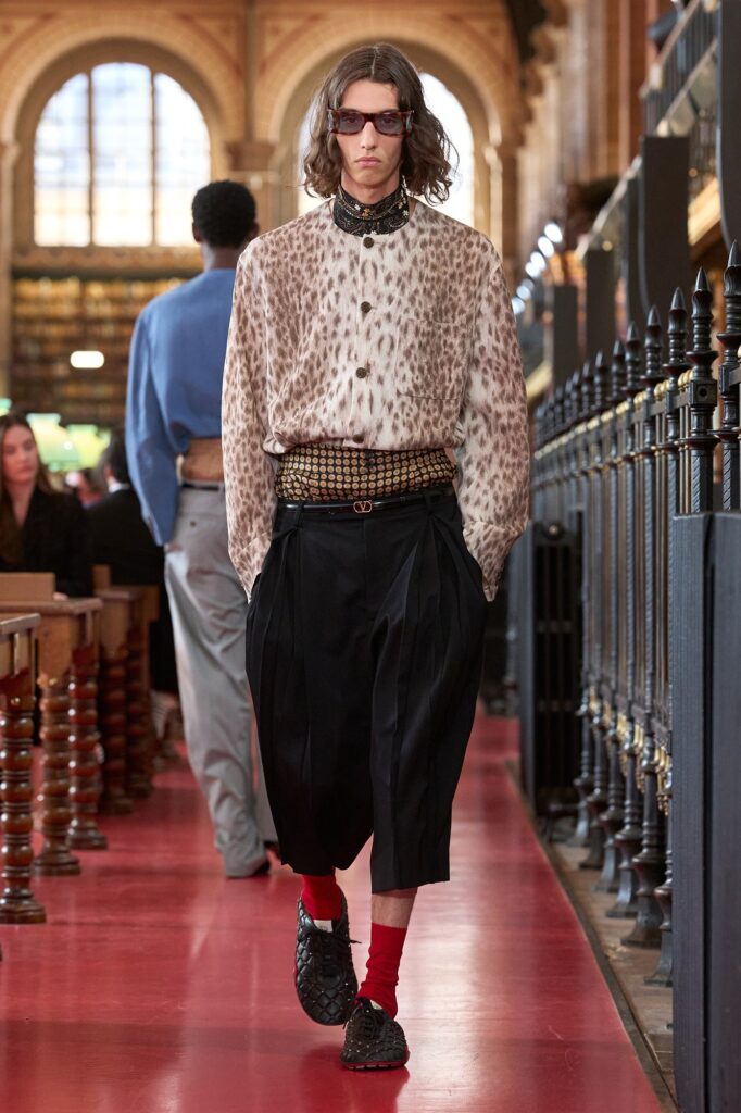 Valentino Antibiblioteca Spring/Summer 2027 runway look 56